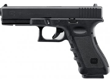 Airsoftová pistole Glock 17 Gen3 - černá, kovový závěr, GHK, Umarex