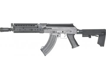 Airsoftová zbraň AK LTS Keymod 9,5" - černá, EBB, LCT