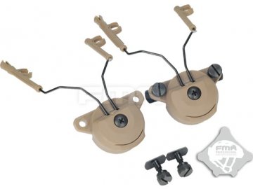 Rail adapter na EXFIL helmu pro headset Peltor - pískový, FMA