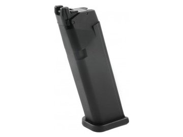 Plynový zásobník pro GHK Glock 17 Gen3 - černý, tlačný, 20bb, GHK