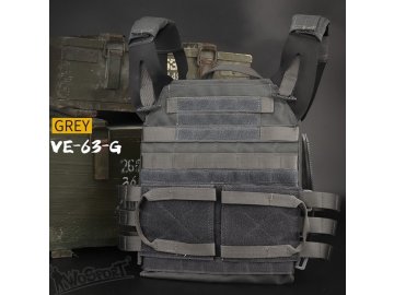 Vesta plate carrier JPC 2.0 - šedá, Wosport