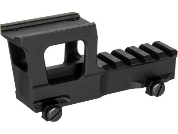 Amo Zvýšená montáž pro kolimátor typu T1/T2 - černá, Aim-O 01