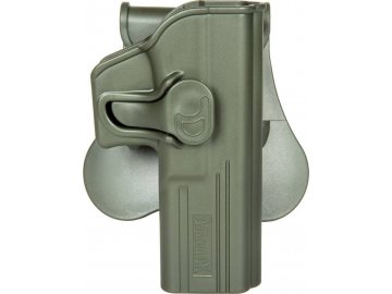 Opaskové polymerové pouzdro Per-Fit™ pro Glock 17/22/31 - olivové, Amomax