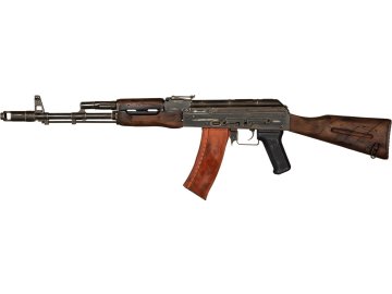 Airsoftová zbraň AK Battle Worn - pravé dřevo, celokov, EBB, APS, ASK201 01