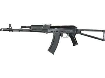 E a L Airsoftová zbraň ELS-74 MN - černá, ocelová, Essential, E&L 01