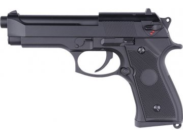 Airsoftová pistole AEP M92F - černá, bez akumulátoru, CYMA, CM.126