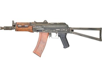 APS Airsoftová zbraň AK74U Battle Worn - pravé dřevo, celokov, EBB, APS, ASK205 01