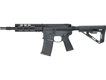 APS Airsoftová zbraň NSBR-7 Handguard - černá, celokov, eSilver Edge SDU 2.0, APS 01