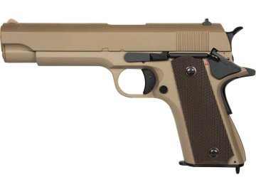 Airsoftová pistole AEP M1911 - písková TAN, CYMA, CM.123