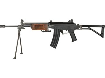 ICS Airsoftová zbraň TOD ARM - černá, pravé dřevo, ocelová, ICS 01