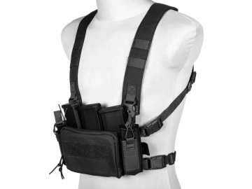 Micro bandalír Conquer MPC - černý, CONQUER Tactical Gear 01