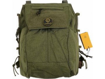 Zádový panel C3 Expert pro vesty Conquer CVS a APC - zelený, CONQUER Tactical Gear