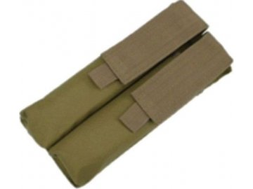 Pouzdro na 2x zásobník pro P90 - písková TAN, CONQUER Tactical Gear