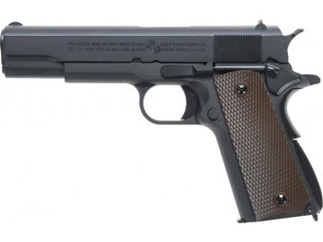 Airsoftová pistole Colt 1911 - černá, kov, GBB, CO2, CyberGun