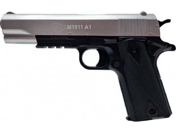 Airsoftová pistole Colt 1911 - Dual tone, kovový závěr, CyberGun