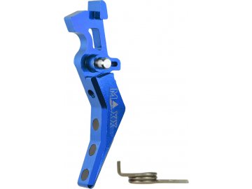 MAXX CNC spoušť Advanced style B pro M4 - modrá, MAXX Model 01