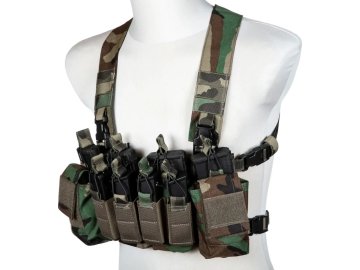 PEW Taktický Chest Rig typu D3CRX - Woodland, PEW Tactical 01