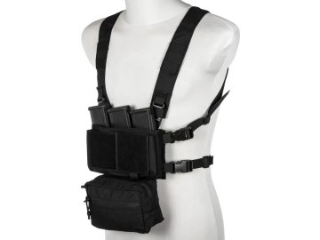 PRI Taktická hrudní souprava MK3 typ Sonyks - černá, Primal Gear 01