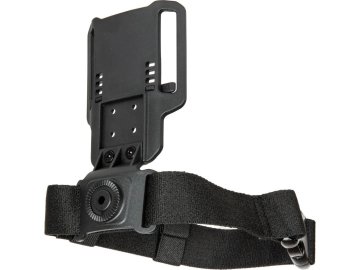 AMX Stehenní holster pro pistolová pouzdra Per-Fit™ - černé, Amomax 01