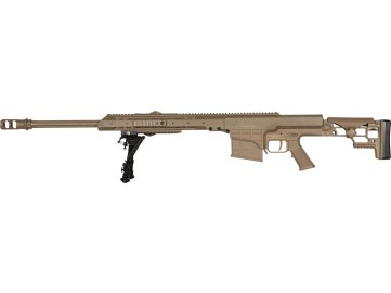 Airsoft sniper M82A1 - pískový TAN, celokov, dvojnožka, box, Snow Wolf, SW-017 01