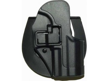 Opaskové plastové pouzdro - holster pro USP a CZ P-09, černé, FMA