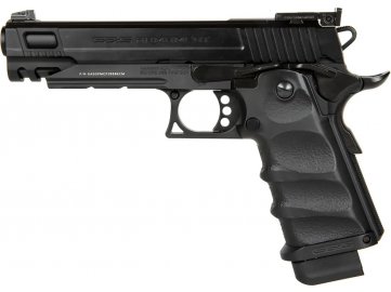 Airsoftová pistole GPM1911 CPMS MK II - černá, celokov, GBB, G&G