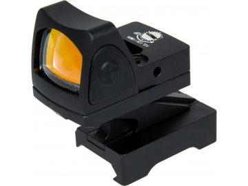 Kolimátor LED RMR Red Dot s QD montáží - černý, JJ Airsoft