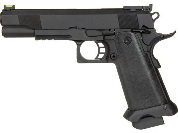 SRC Airsoftová pistole ELITE MK I 5.1" - černá, celokov, GBB, SRC 01