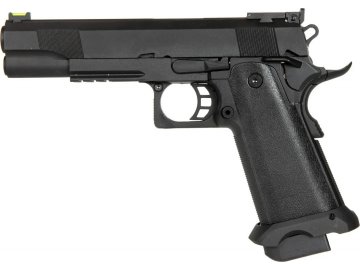 Airsoftová pistole ELITE MK I 5.1" - černá, celokov, GBB, CO2, SRC