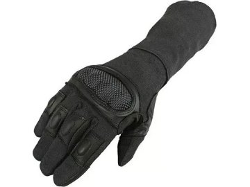 ACL Taktické rukavice Breacher - černé, Armored Claw 01