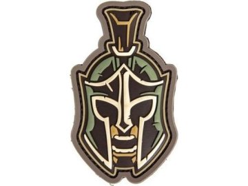 MSM 3D nášivka Hlava Spartan Warrior - Multicam, Mil-Spec Monkey 01