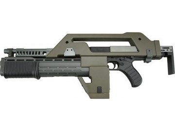 Airsoftová zbraň Pulsní puška M41A - olivová, Snow Wolf