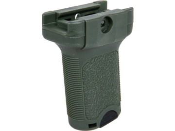 JJA Vertikální rukojeť na předpažbí RIS/KeyMod/M-Lok - olivová OD, JJ Airsoft 01