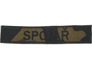 Textilní nášivka Jmenovka SPOJAŘ - VZ.95, Army