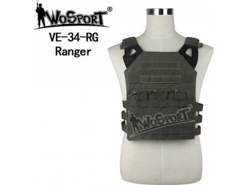 Taktická vesta JPC - Ranger Green, Wosport