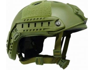 Replika balistické helmy PJ (replika) - zelená, A.C.M.