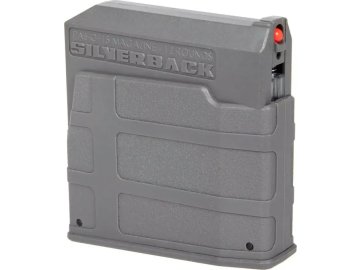SVB Dlouhý zásobník pro TAC-41 - Wolf Grey, ABS, tlačný, 110bb, Silverback Airsoft 01