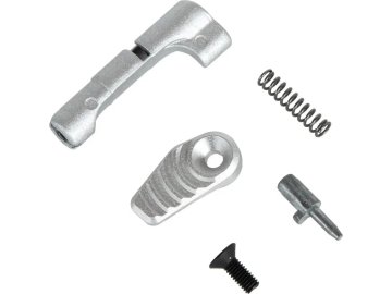 Mmo Zvětšený záchyt zásobníku pro pistole Hi-Capa - stříbrný, Master Mods 01