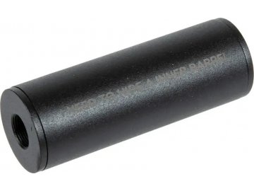 Tlumič Covert Tactical Standard "Hide" 100x35mm - černý, kovový, Specna Arms