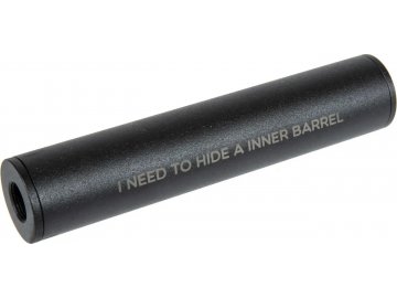 Tlumič Covert Tactical PRO "Hide" 150x30mm - černý, kovový, Specna Arms