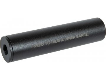 Tlumič Covert Tactical PRO "Hide" 150x35mm - černý, kovový, Specna Arms