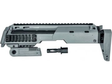 Konverzní SMG kit pro plynové pistole AAP-01 - šedý, CTM TAC