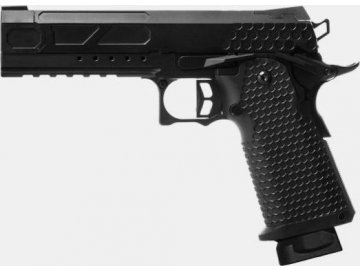 Airsoftová pistole SSP2 - černá, kovový závěr, GBB, Novritsch