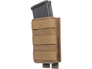 WSP Single MOLLE sumka FAST na zásobníky M4 prodložená - Coyote, Wosport 01