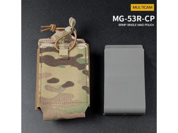 WSP Otevřená Single MOLLE sumka SRMP na zásobník M4 - MC, Wosport 01