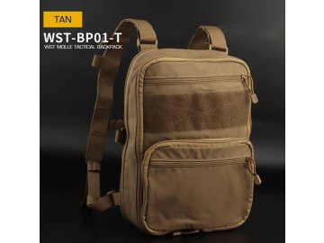 Batoh Tactical Flat Pack - pískový TAN, Wosport