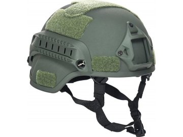 BAS / obecný dodavatel Taktická helma MICH 2000 SPEC OPS - zelená, A.C.M. 01
