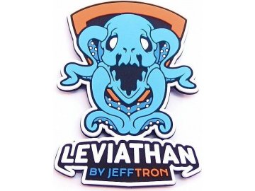 3D nášivka Leviathan - barevná, JeffTron