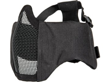 GFT Měkčený face protektor V2 - černý, GFC 01