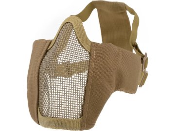 GFT Měkčený face protektor V3 - pískový TAN, GFC 01